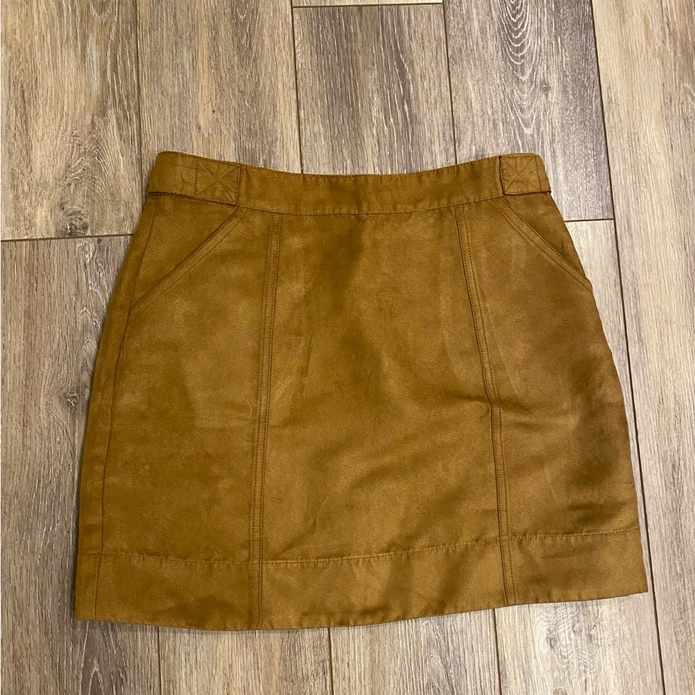 Banana Republic Factory Vegan Suede Mini Skirt Size 4